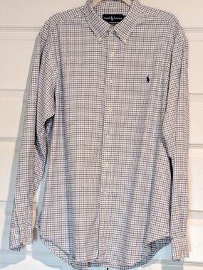 Ralph Lauren Windowpane Button-Down Shirt